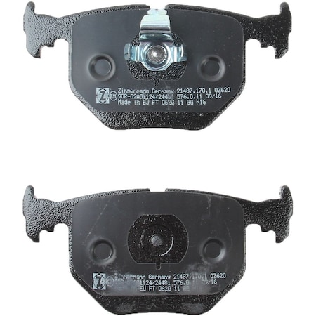 Zimmermann Brake Pad Set, 212821701 212821701